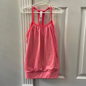 Orange/pink ivivva tank top for girls